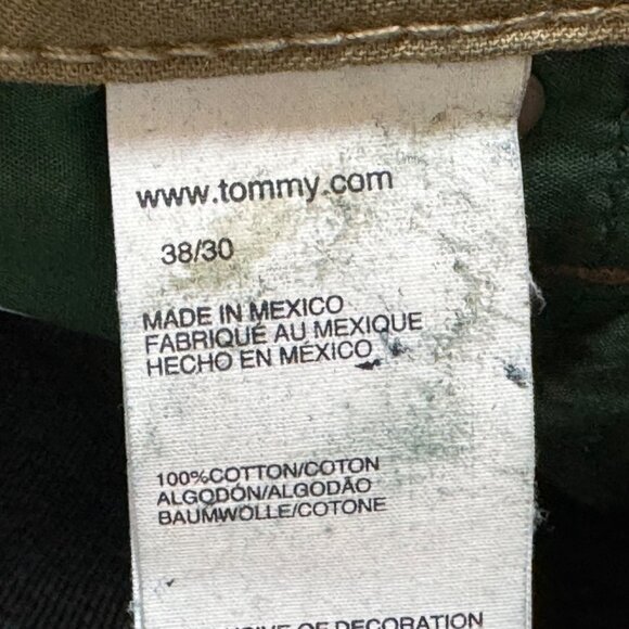 Tommy Hilfiger Rebel Slim Fit Mens Jeans Size 38x30 Dark Wash Denim  100% Cotton - Picture 6 of 7